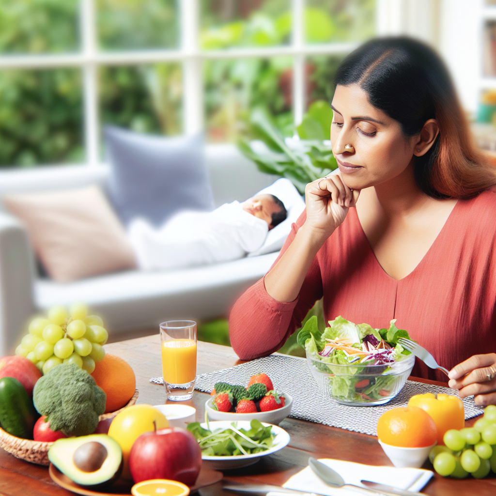 Managing Postpartum Hormone Swings with Diet