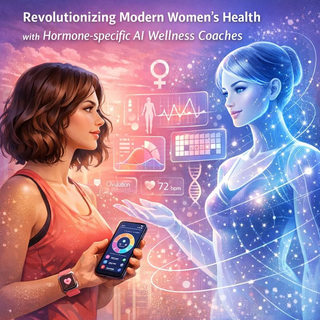 Revolutionizing Modern Women’s Health with Hormone-specific AI Wellness Coaches