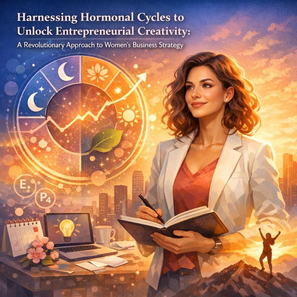 Harnessing Hormonal Cycles to Unlock Entrepreneurial Creativity A Revolutionary Approach to Women’s Business Strategy