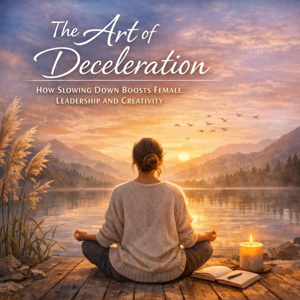 The Art of Deceleration How Slowing Down Boosts Female Leadership and Creativity