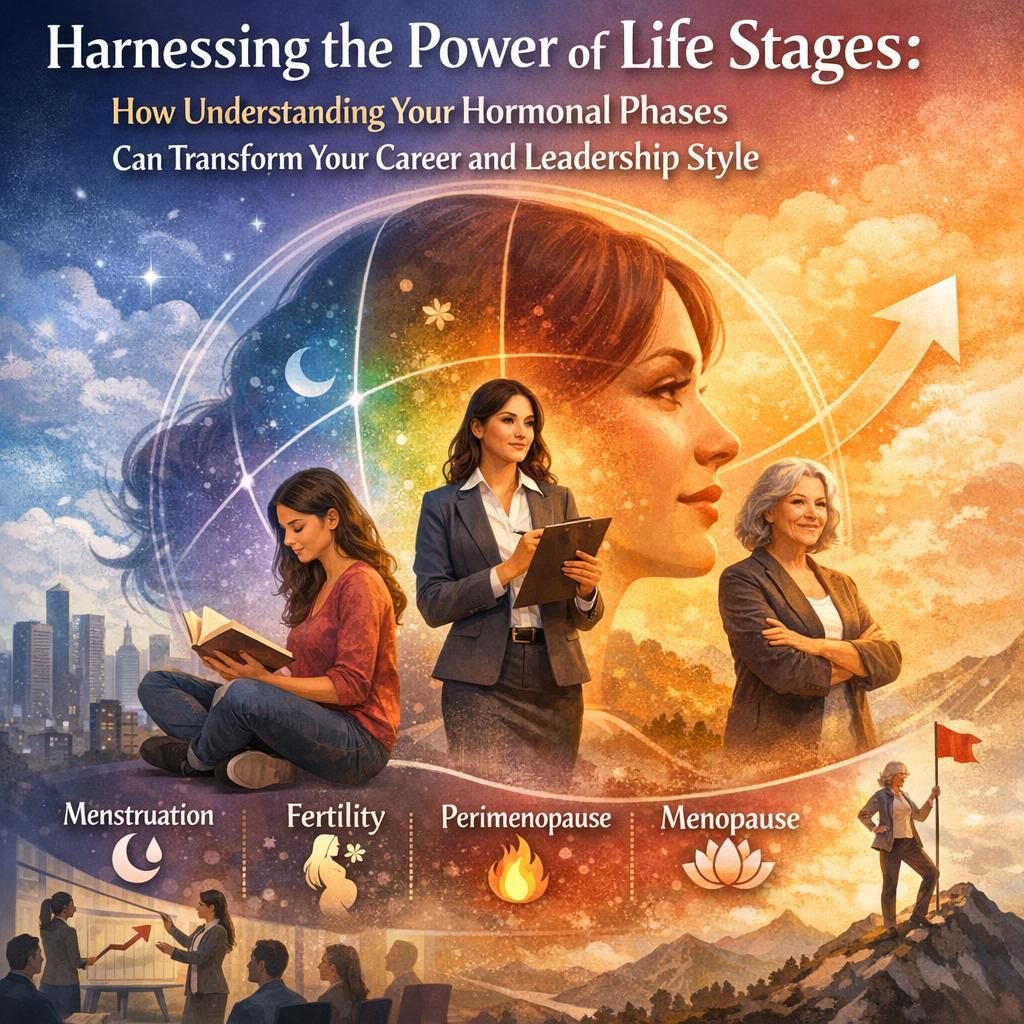 **”Harnessing the Power of Life Stages: How Understanding Your Hormonal Phases Can Transform Your Career and Leadership Style”**