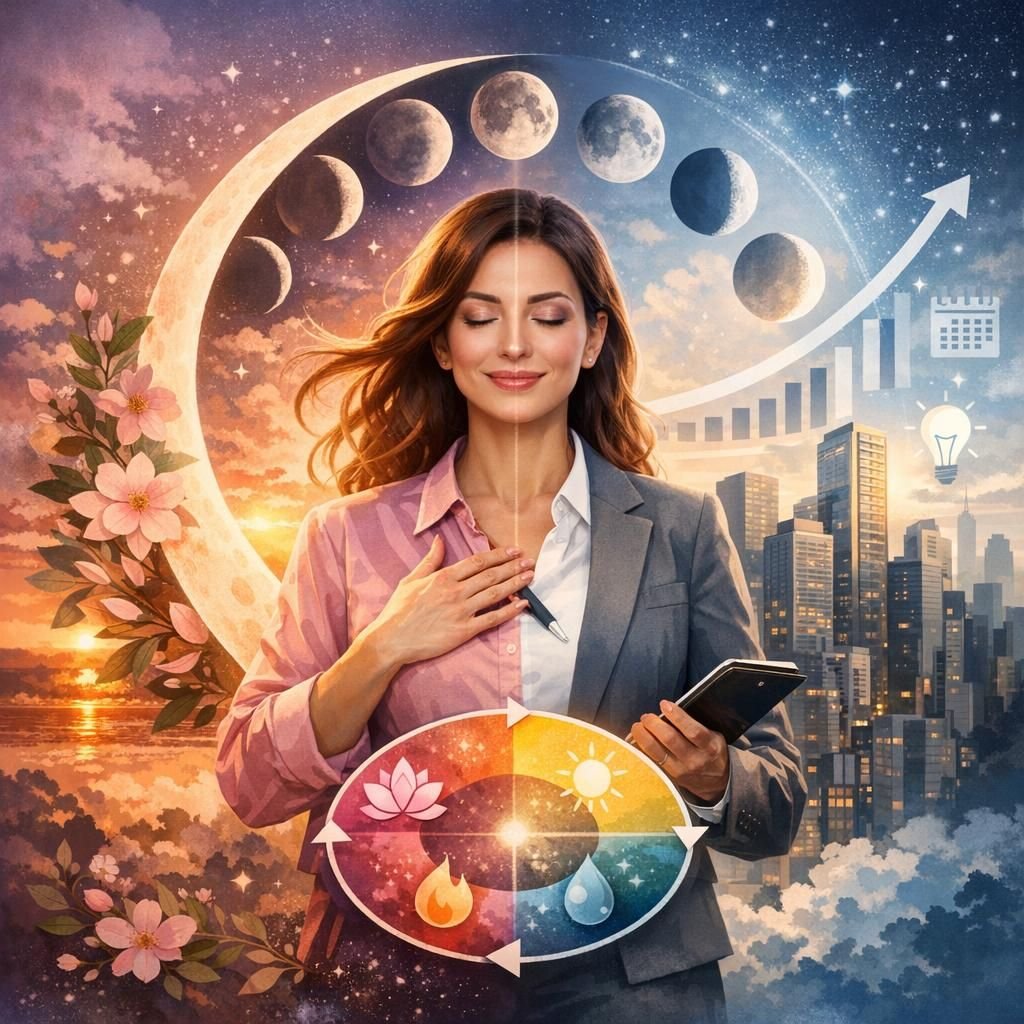 **”Harnessing Feminine Cycles: The Hidden Advantage in Career Planning and Leadership Growth”**