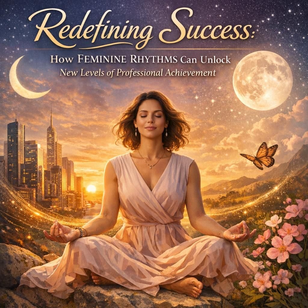 **Redefining Success: How Feminine Rhythms Can Unlock New Levels of Professional Achievement**