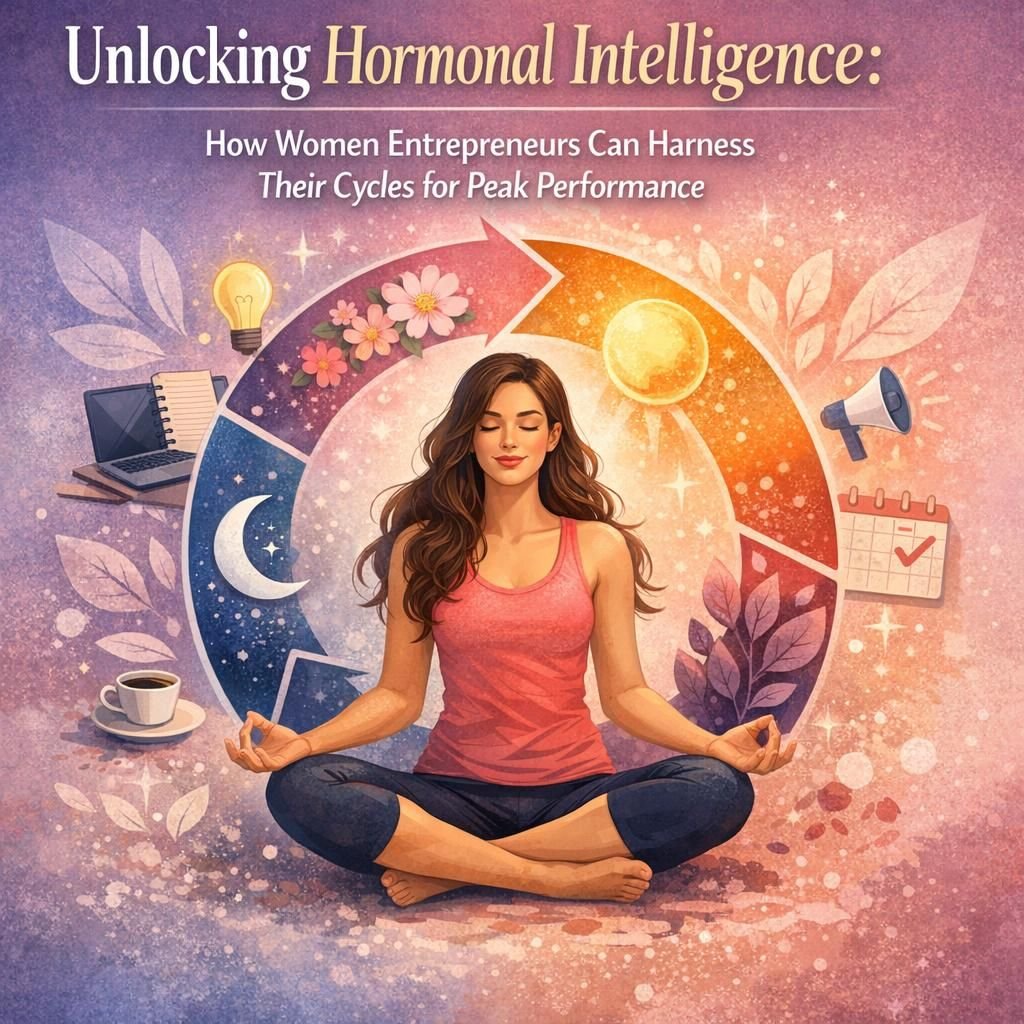 **Unlocking Hormonal Intelligence: How Women Entrepreneurs Can Harness Their Cycles for Peak Performance**