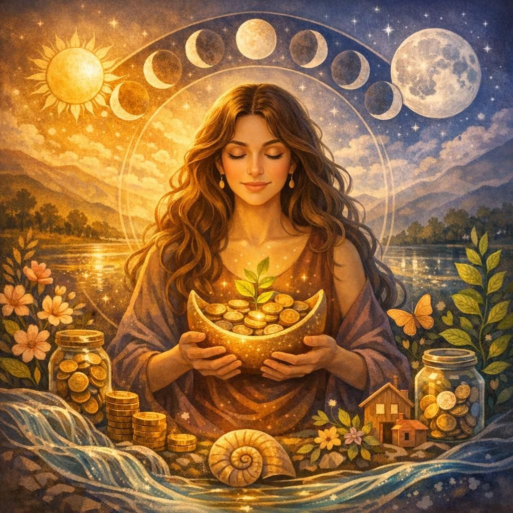 **Embracing Financial Nurture: Redefining Wealth Through Feminine Cycles and Rhythms**
