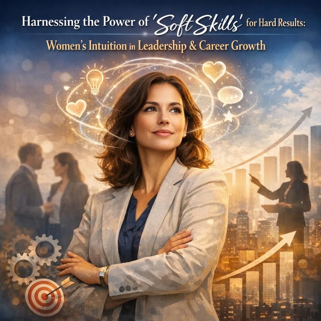 **”Harnessing the Power of ‘Soft Skills’ for Hard Results: Women’s Intuition in Leadership & Career Growth”**