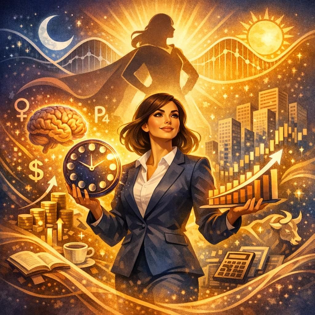 Hidden Superpowers: Harnessing Hormonal Rhythms for Career Mastery and Financial Success