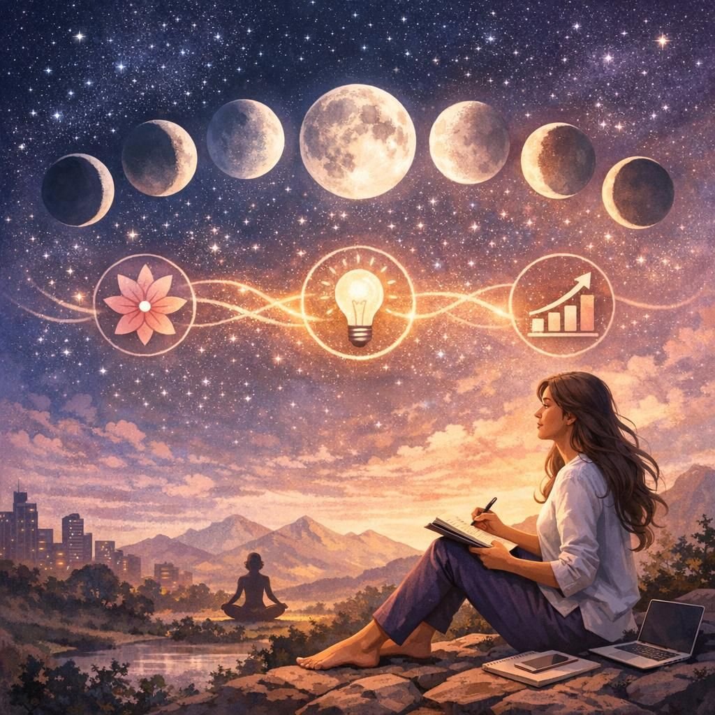 Harnessing the Power of Lunar Cycles for Women Entrepreneurs: Aligning Business Strategies with Your Menstrual Phases