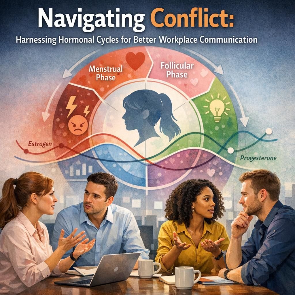 Navigating Conflict: Harnessing Hormonal Cycles for Better Workplace Communication