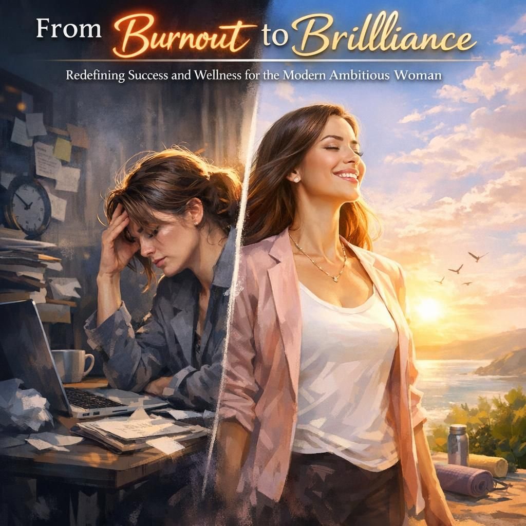 **From Burnout to Brilliance: Redefining Success and Wellness for the Modern Ambitious Woman**